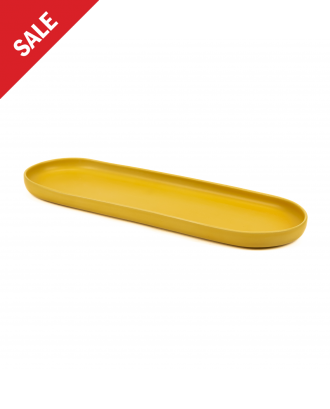 Platou ceramic, 35x11 cm, Mira Yellow - VILLACER